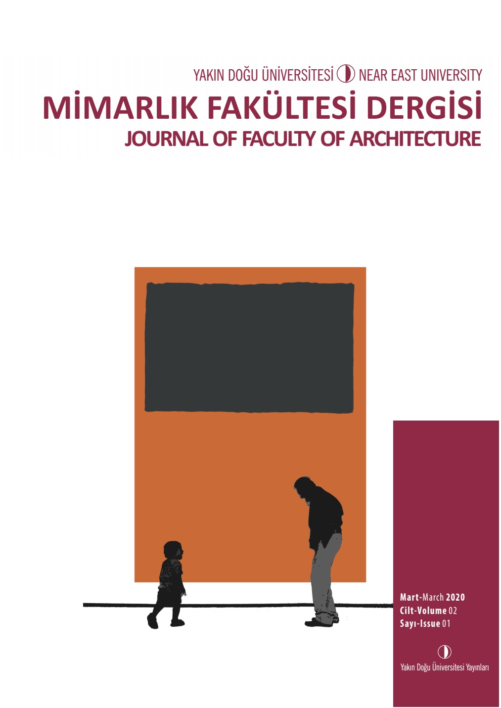 					Cilt 2 Sayı 1 (2020): Mimarlık Fakültesi Dergisi Gör
				