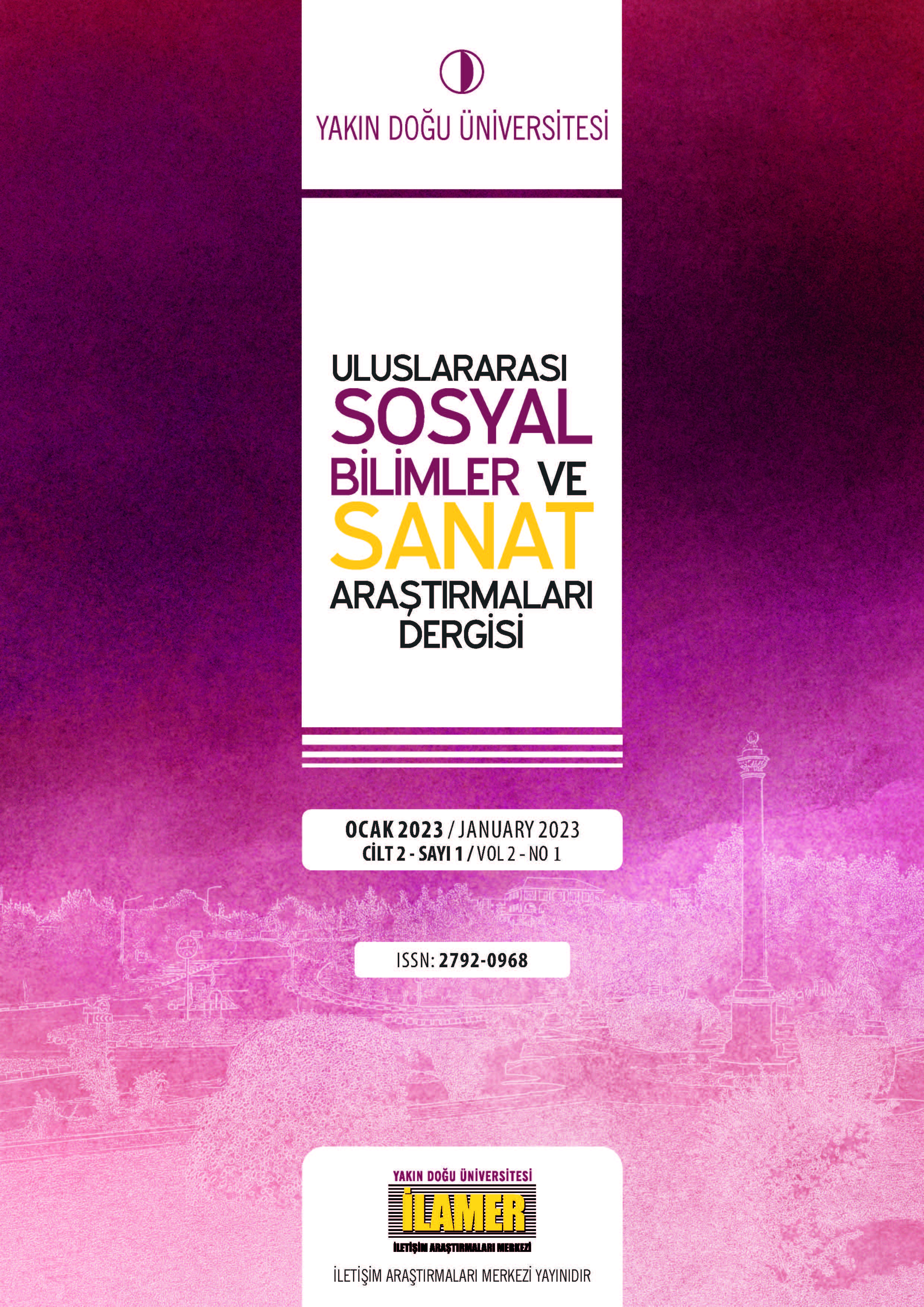 					Cilt 2 Sayı 1 (2023): Uluslararası Sosyal Bilimler ve Sanat Araştırmaları Gör
				