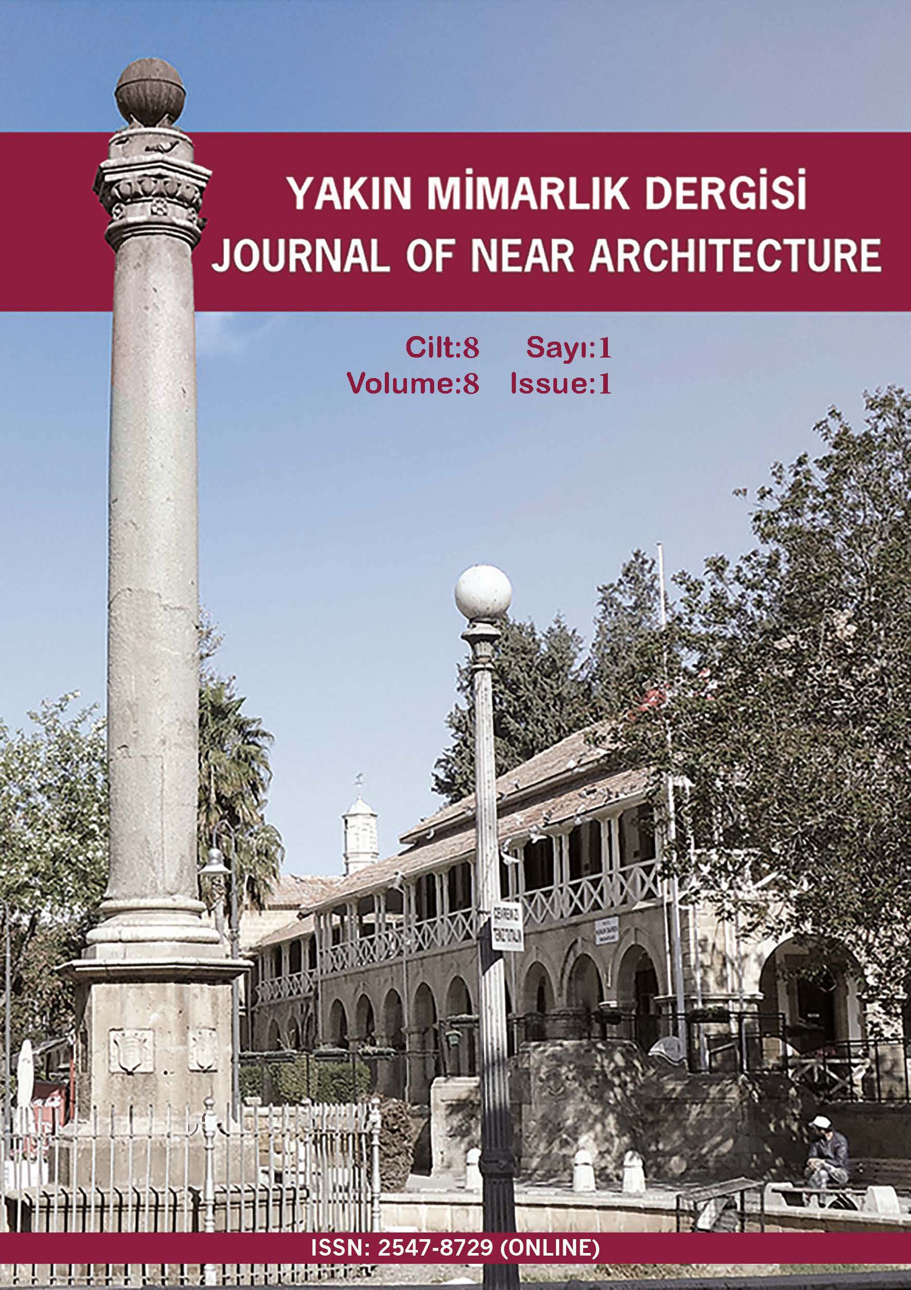 					View Vol. 8 No. 1 (2024): JOURNAL OF NEAR ARCHİTECTURE
				