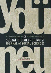 					View Vol. 3 No. 2 (2010): Yakın Doğu Üniversitesi Sosyal Bilimler Dergisi
				