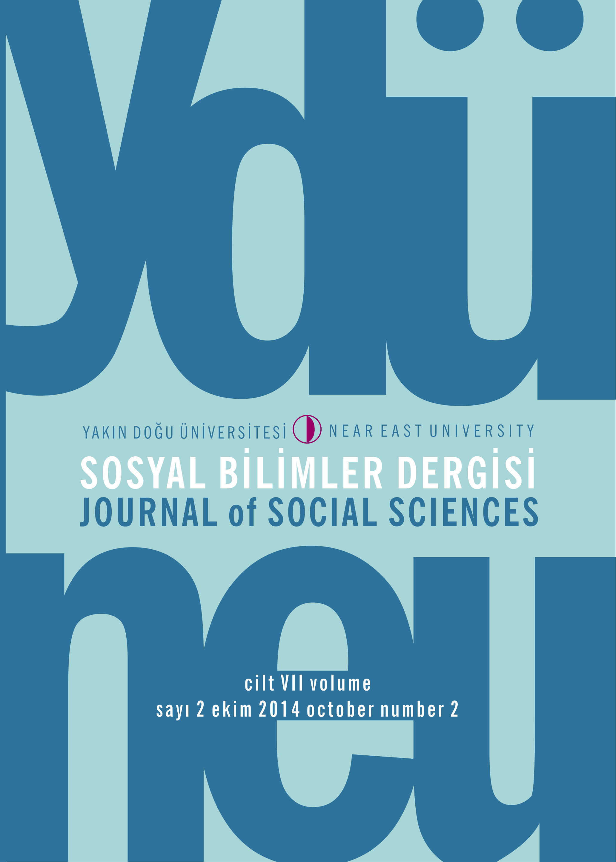 					Cilt 7 Sayı 2 (2014): Yakın Doğu Üniversitesi Sosyal Bilimler Dergisi Gör
				