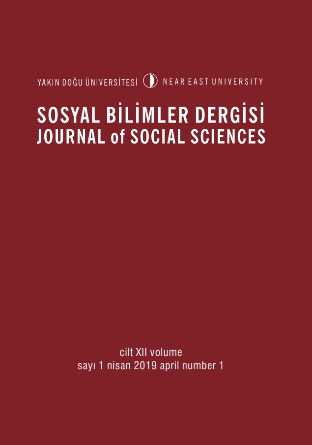 					View Vol. 12 No. 1 (2019): Near East University Journal of Social Sciences
				